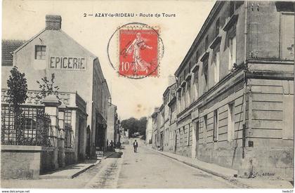 Azay-le-Rideau - Route de Tours