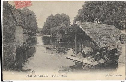 Azay-le-Rideau - Vue sur l'Indre