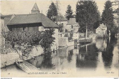 Azay-le-Rideau - Vue sur l'Indre