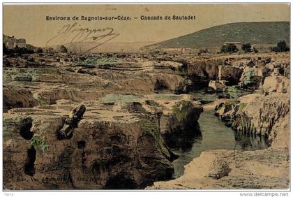 Carte Postale Ancienne de BAGNOLS SUR CEZE