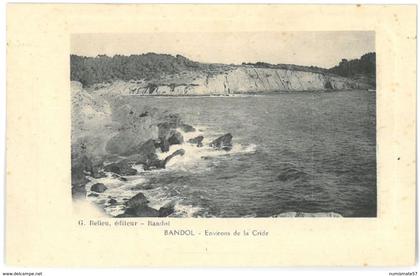 CPA BANDOL - Environs de la Cride - Ed. G. Belieu , Bandol