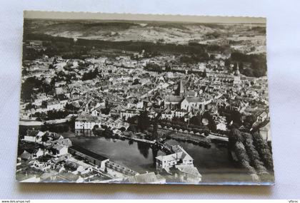 Cpm, Bar sur Aube, vue générale aérienne, l'Aube et les tanneries, Aube 10