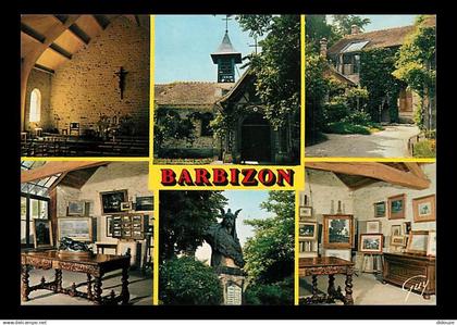 77 - Barbizon - Multivues - Flamme Postale de Barbizon - CPM - Voir Scans Recto-Verso