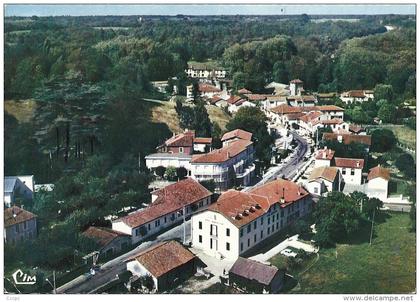 CPSM Barbotan-les-Thermes vue aérienne