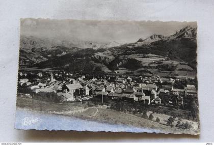 Cpsm, Barcelonnette, vue générale, Alpes de Haute Provence 04