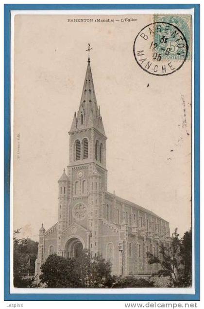 50 - BARENTON --  L'Eglise