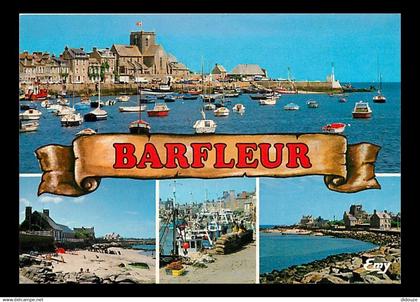 50 - Barfleur - Multivues - CPM - Voir Scans Recto-Verso