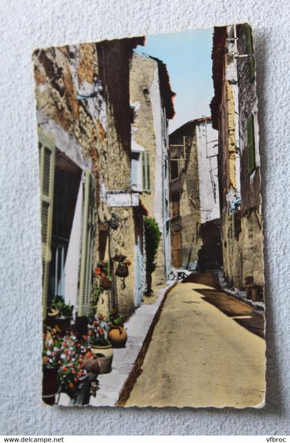 Cpsm, Bargemon, rue du docteur Antelmy, Var 83