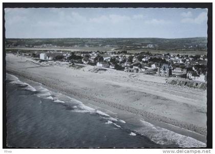 50 Barneville-Carteret BARNEVILLE-PLAGE (Manche) La Plage vue aerienne plage villa D50D K50031K C50031C RH008861