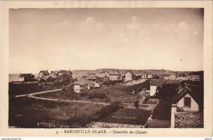 CPA BARNEVILLE-Plage - Ensemble des Chalets (149199)