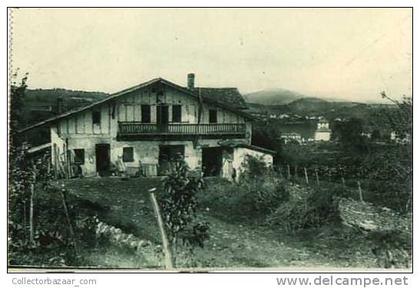 PAYS BASQUE POSTCARD ferme basque a espelette