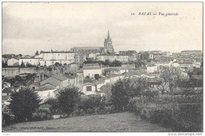 CPA Bazas  vue générale