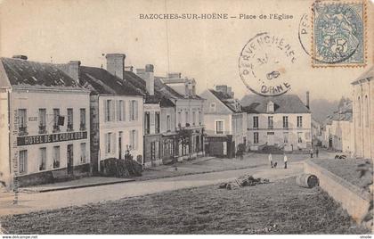 A-20-5255 : BAZOCHES SUR HOENE. PLACE DE L'EGLISE