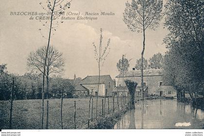 Bazoches sur Hoene (61 Orne) Ancien moulin de Cremel - Station électrique