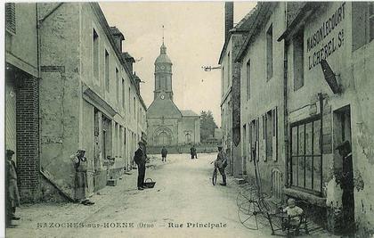 BAZOCHES-SUR-HOENE - rue principale