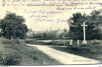 N°3676 T -cpa Bazoches sur Hoene -panorama-