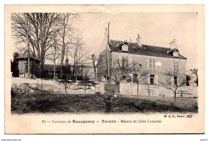 Beaugency - Tavers - Maison de Jules Lemaître