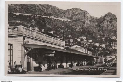 BEAULIEU SUR MER (06) - LA GARE