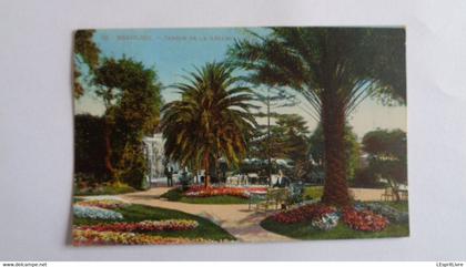 BEAULIEU SUR MER Jardin de la Réserve Animée Carte Postale Postcard