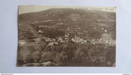 BEAULIEU SUR MER Vue d'Ensemble  Carte Postale Postcard