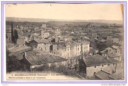 84 - BEAUMES de VENISE -- Vue panoramique