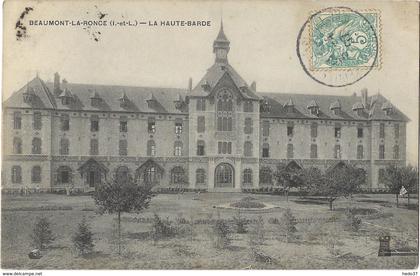 Beaumont-la-Ronce - La Haute-Barde