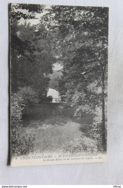 Beauvais sainte Hélène, lycée Félix Faure, le grand relais vu du calvaire des lapins, Oise 60