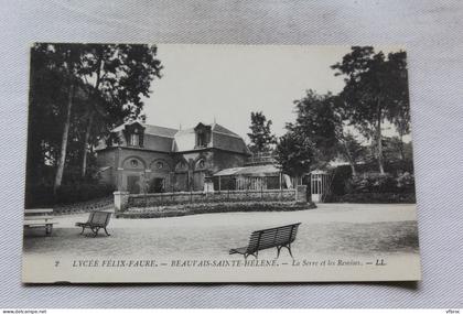 Beauvais sainte Hélène, lycée Félix Faure, Oise 60, la serre et les remises