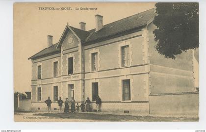 BEAUVOIR SUR NIORT - La Gendarmerie