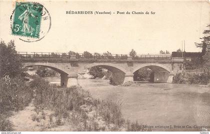 BEDARRIDES : PONT DU CHEMIN DE FER