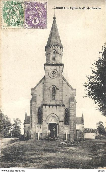 CPA Bellac Eglise N.D. de Lorette