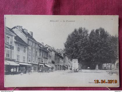 CPA - Belley - Le Promenoir