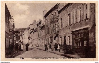 23 BENEVENT-l'ABBAYE - Hotel des Voyageurs