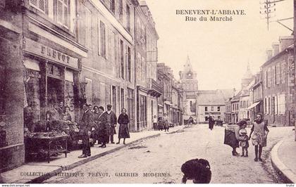 BENEVENT-L'ABBAYE RUE DU MARCHE