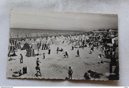 Cpsm, Berck plage, la plage vers le nord, Pas de Calais 62