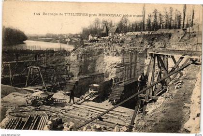 CPA BERGERAC-Barrage de TUILIERES (233872)