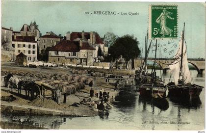 CPA BERGERAC-Les Quais (233866)