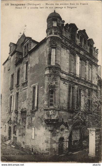 CPM Bergerac- Maison des anciens Rois de France FRANCE (1072977)