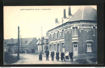 CPA Bertincourt, Grande Rue