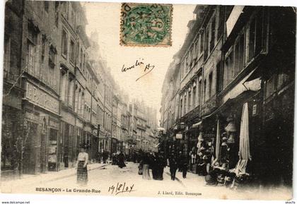 CPA BESANCON - La Grande Rue (175756)