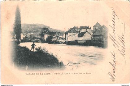 CPA Carte Postale France Vuillafans  Vallée de la Loue Vue sur la Loue 1902  VM75838