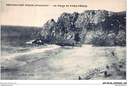 AFFP8-29-0665 - BEUZEC-CAP-SIZUN - la plage de pors-péron