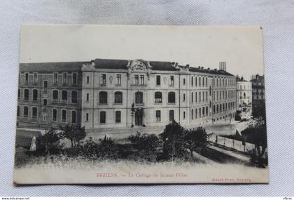 Beziers, collège de jeunes filles, Hérault 34