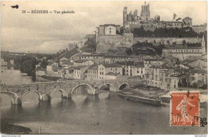 Beziers, Vue generale