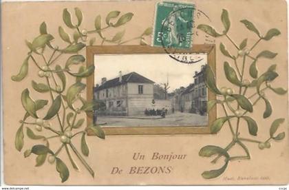 CPA Un Bonjour de Bezons