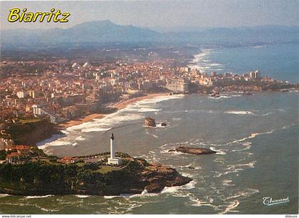 64 - Biarritz - Vue Générale aérienne - Flamme Postale de Biarritz - CPM - Voir Scans Recto-Verso