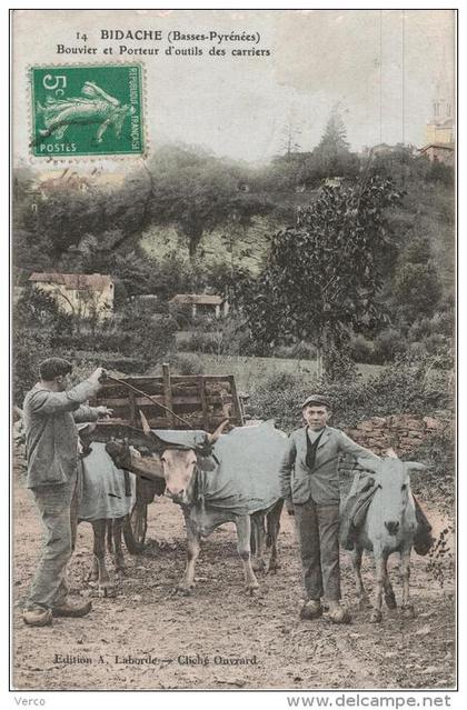 Carte Postale Ancienne de  BIDACHE