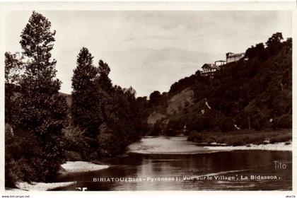 CPA BIRIATOU (Bses-Pyrenées) Vue sur le Village - La Bidassoa (171641)