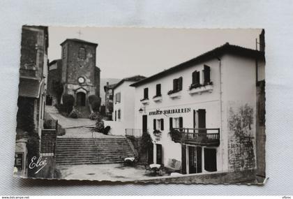 Cpsm 1954, Biriatou, l'église, Pyrénées Atlantiques 64