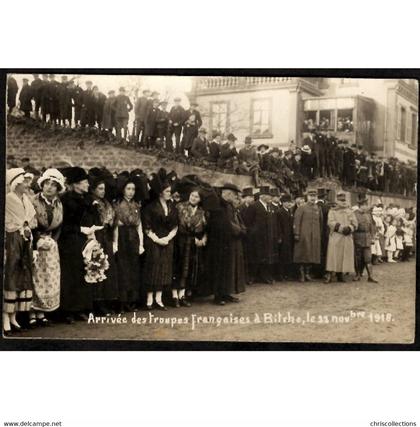 57 - BITCHE (Moselle) - Arrivée des Troupes Françaises à Bitche le 22 novembre 1918